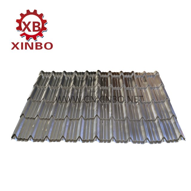 Glazed Tile Roof Roll Forming Machine Building Material Roll Forming Machine