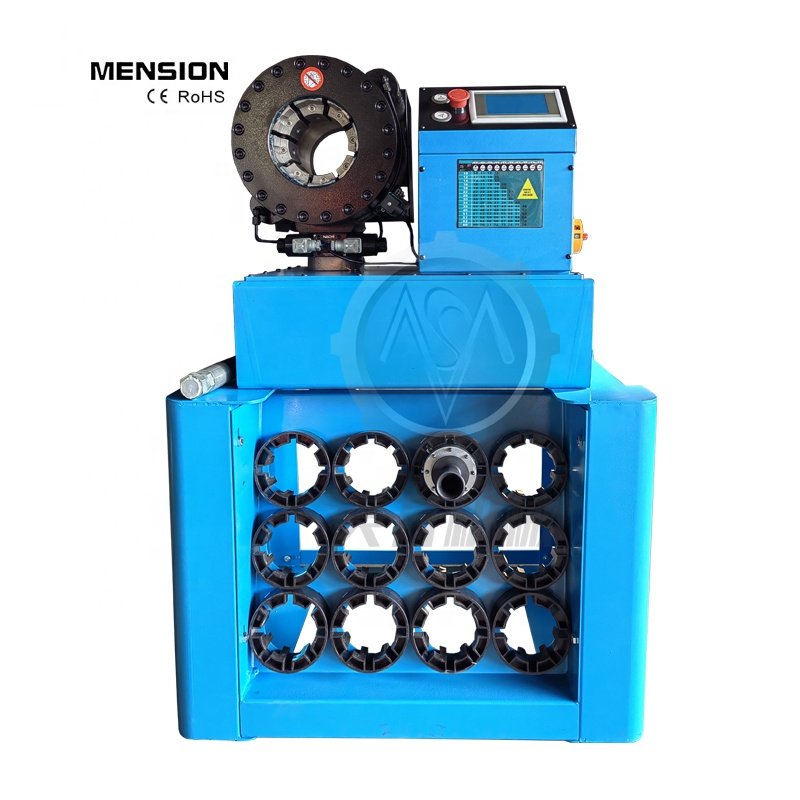 1-8 inch hydraulic hose crimping machine factory high speed and productivity pressing pipe fitting with big force wide range
