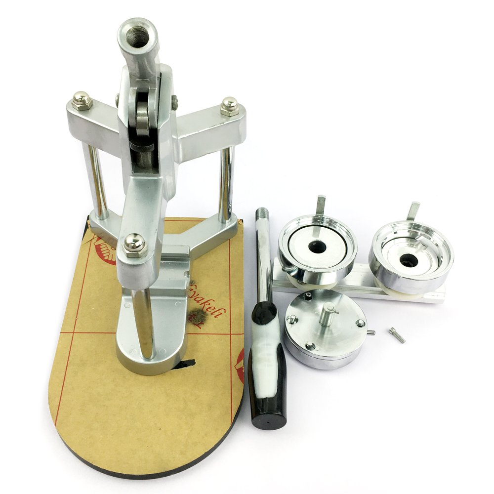 Manual button making machine Tripod structure, stable and durable