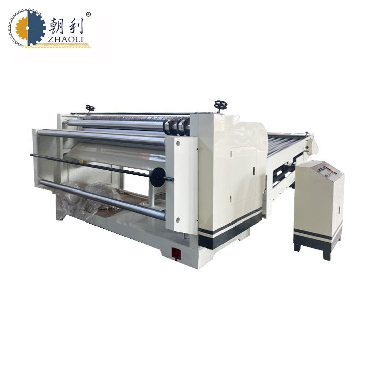 Corrugated Fingerless Single Facer Packing Machine Carton Box Corrugation Line/2ply corrugated cardboard production line