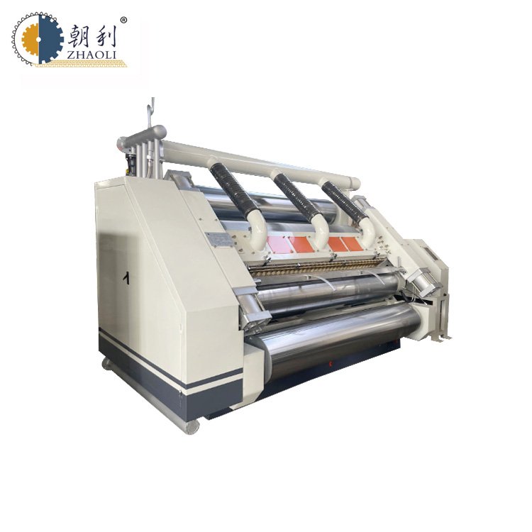 Corrugated Fingerless Single Facer Packing Machine Carton Box Corrugation Line/2ply corrugated cardboard production line