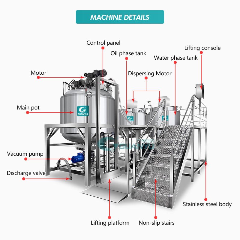 Best Price Liquid Soap Making Machine Cosmetic Cream Shampoo Toothpaste Detergent Making Machine