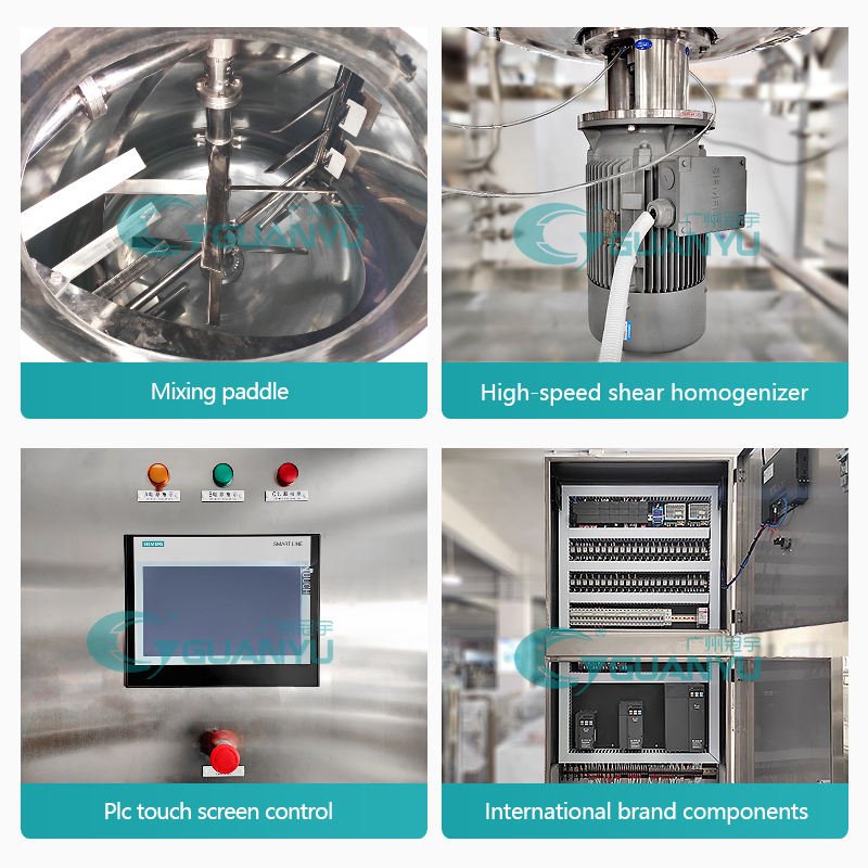 Best Price Liquid Soap Making Machine Cosmetic Cream Shampoo Toothpaste Detergent Making Machine