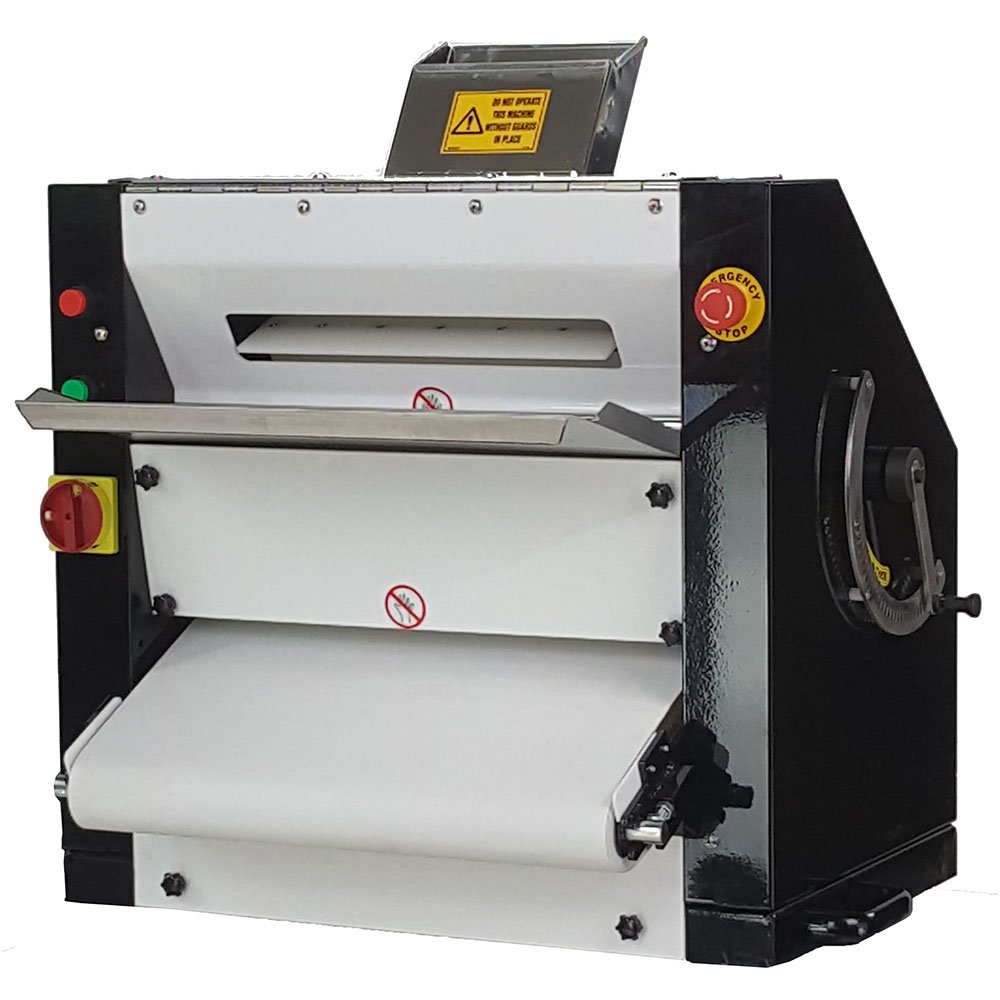 automatic pizza maker machine dough sheeter pizza base press roller
