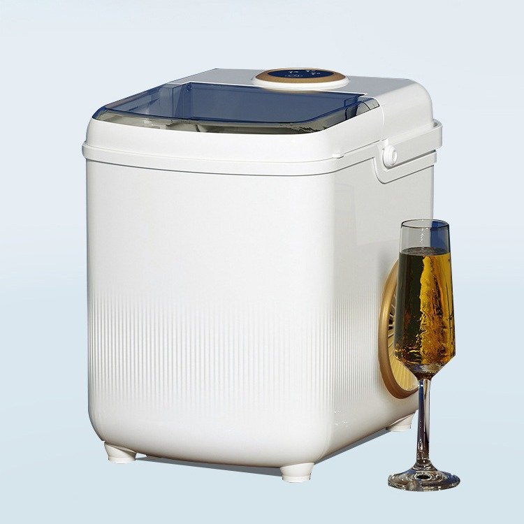 10KG Ice Machine Portable Electric Ice Maker Machine Mini Countertop Ice Cube Maker Appliance Home Commercial Ball Maker