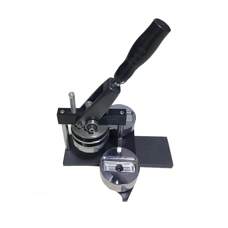 68*24 Rectangle Shape Name Button Badge Making Machine