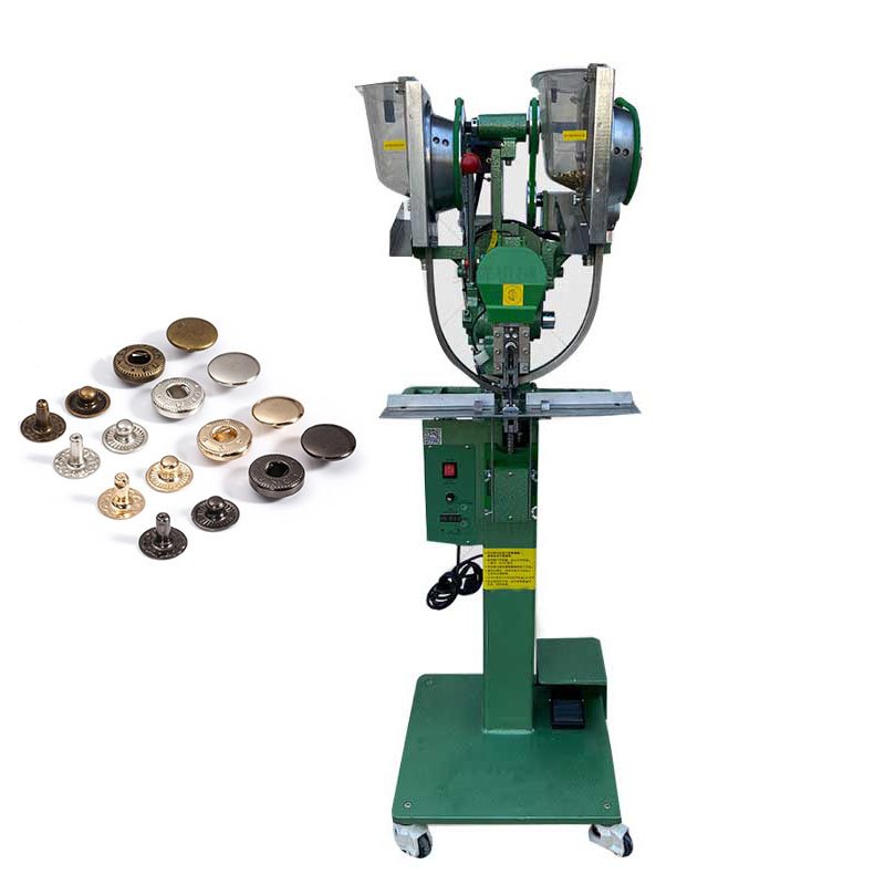 Semi Automatic Or Full Automatic Button Press Machine For Prong Snap Button