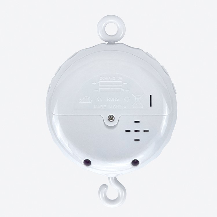 White noise machine baby The best-selling white movable baby music crib toy plastic baby sleeping machine