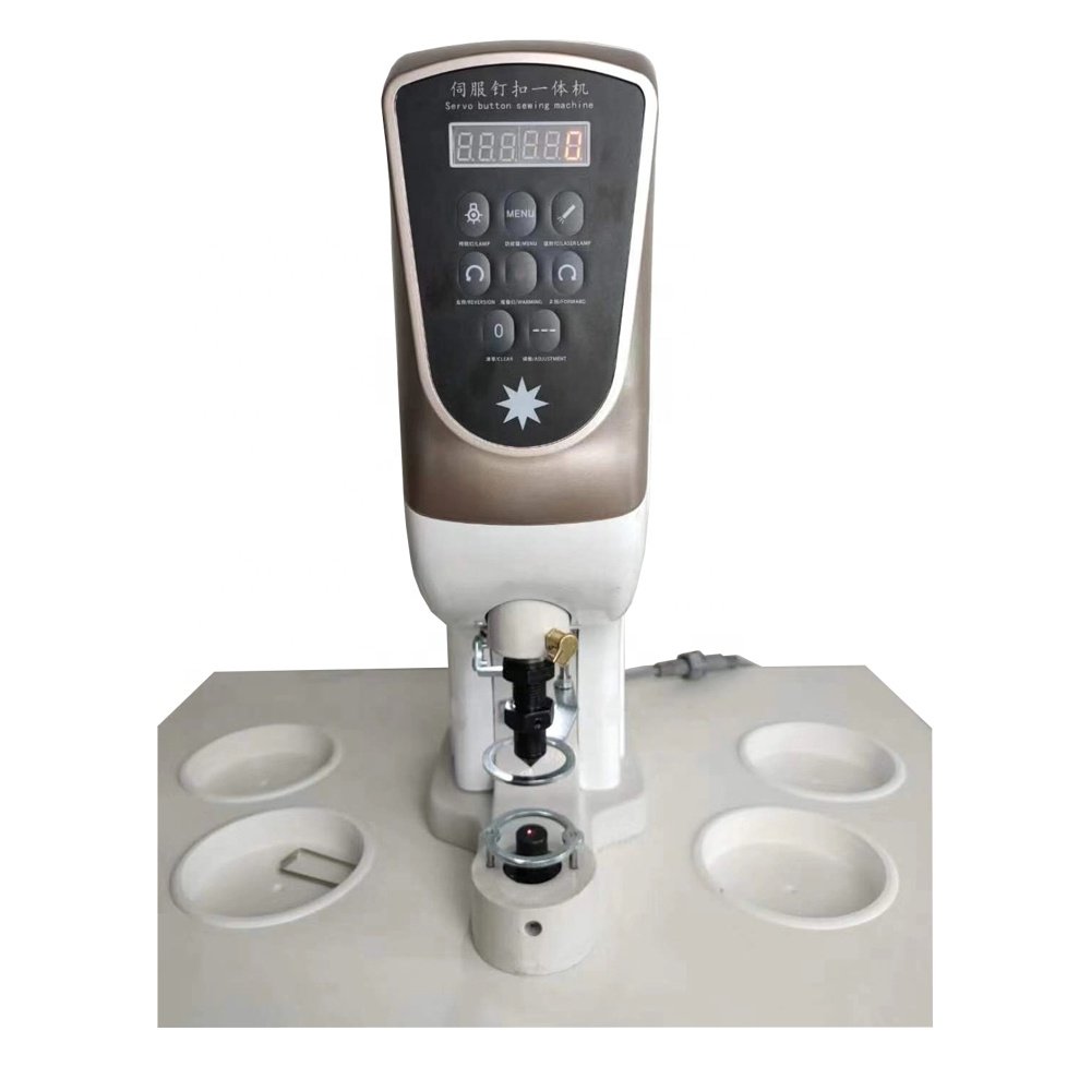 jeans eyelet plastic button holes punching machine apparel machine