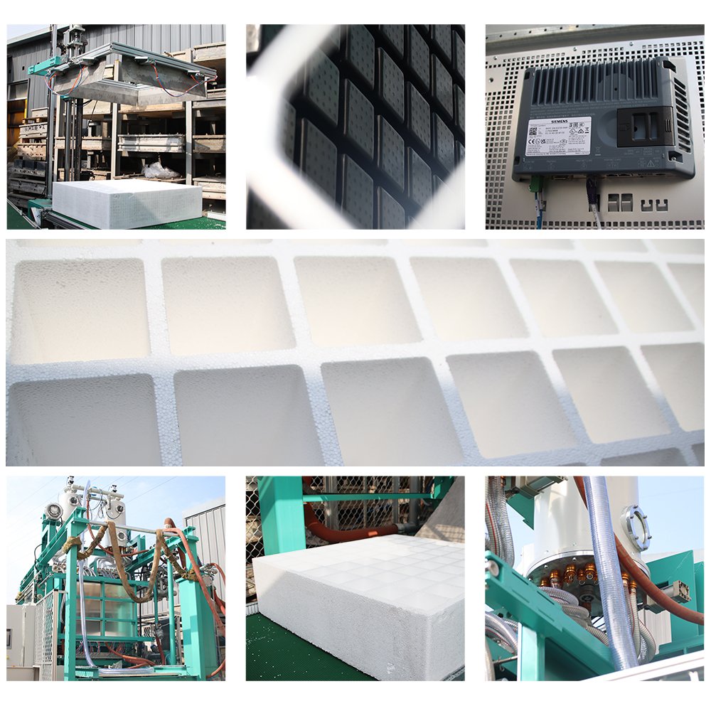 EPS Fast Mold Change Shape Moulding Machine for Expanded Polystyrene Styrofoam Plate