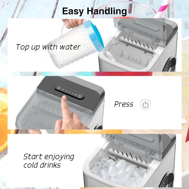 220v Customizable styles portable ice maker mini ice maker household ice maker machine