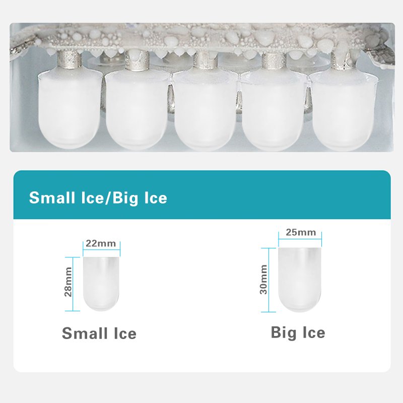 220v Customizable styles portable ice maker mini ice maker household ice maker machine