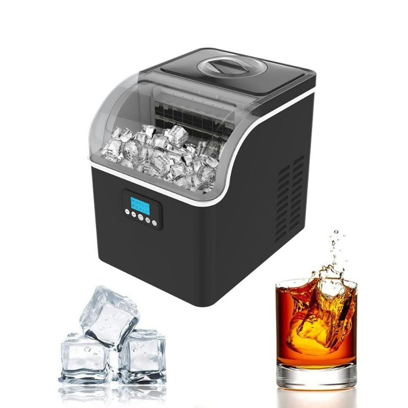 2023 Industrial Automatic Portable Electric Ice Cube Maker Machine making Square cube ice with powerful compressor and fast ice