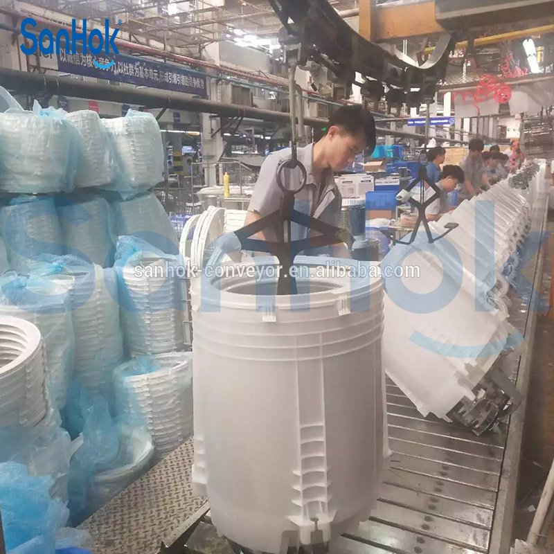 Automatic Front Loading Washing Machine Assembly Line For Washing Machine Production