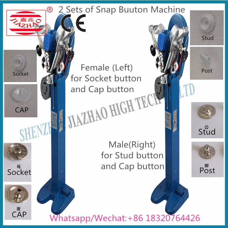 Fully automatic plastic button making machine