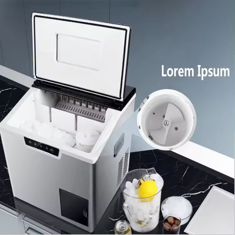 Ice Makers Automatic Portable Countertop Ice Bock Making Machine Small Mini Ice Maker Machine For Home Commercial Price