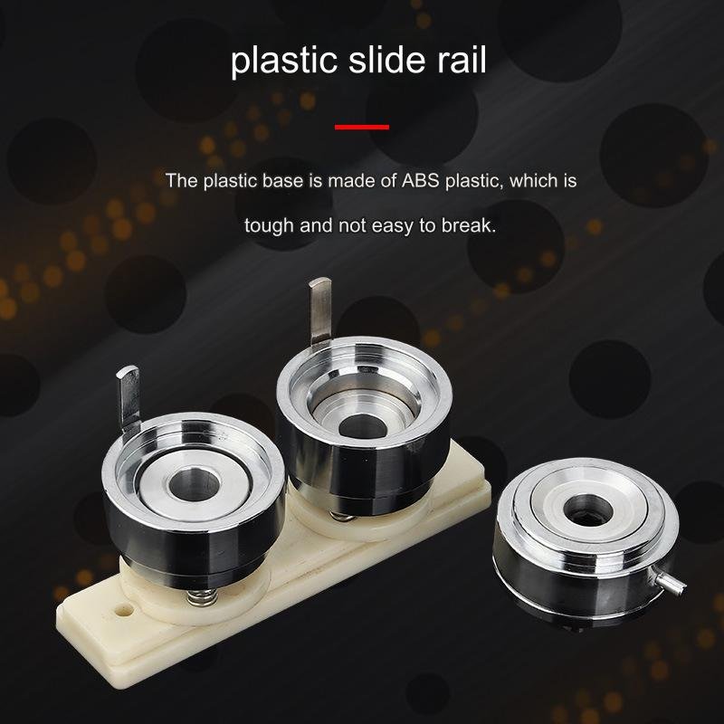 58mm badge machine mould DIY manual Interchangeable Button Making Machine ABS Sliding Mould Die for Button Badge Machine