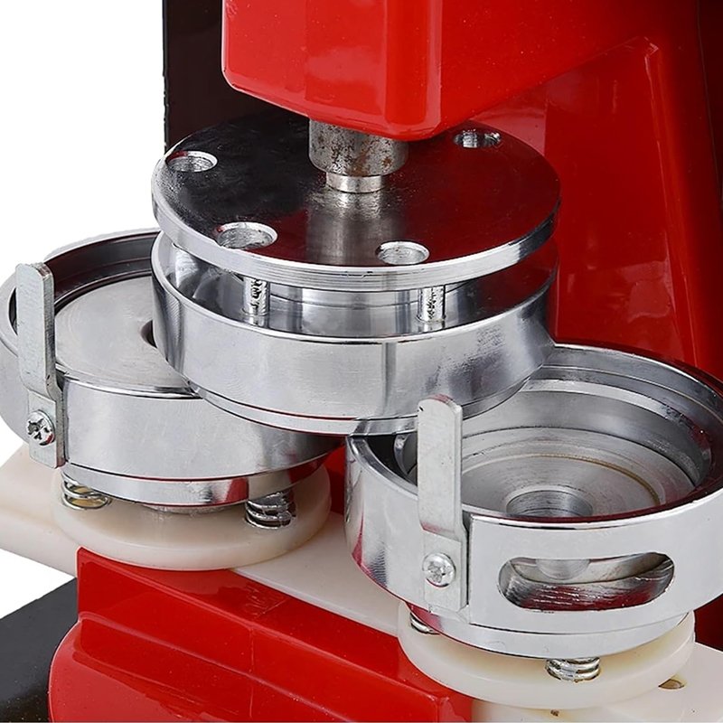 50mm round shape magnet button badge machine photo making machine pneumatic fridge magnet making machine