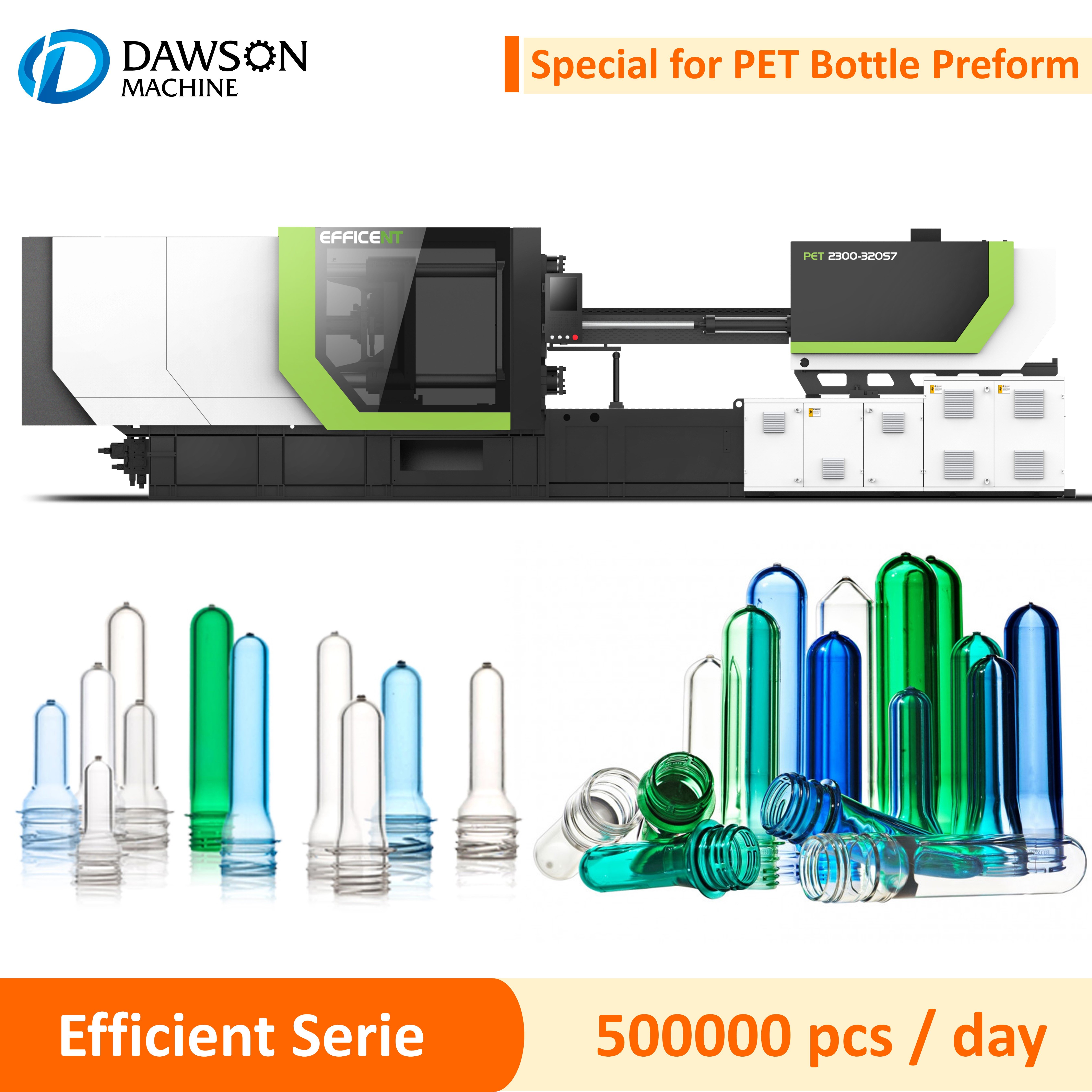 Automatic Small Plastic Cup Making Machine PET Preform Plastic Injection Molding Machine