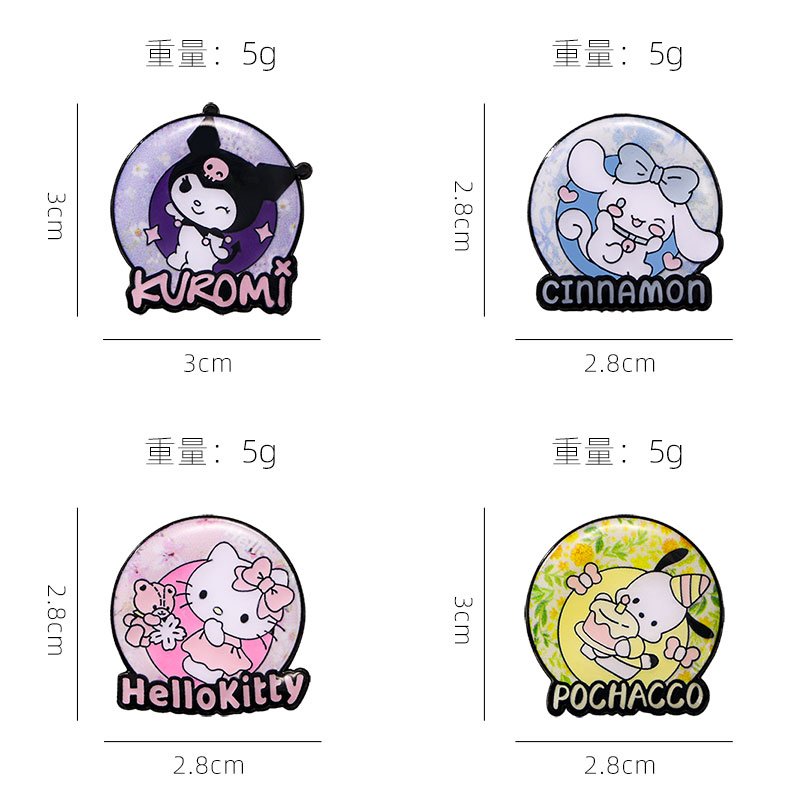 2024 New China Manufacturer customized wholesale name maker metal cartoon custom making machine badge pin for women