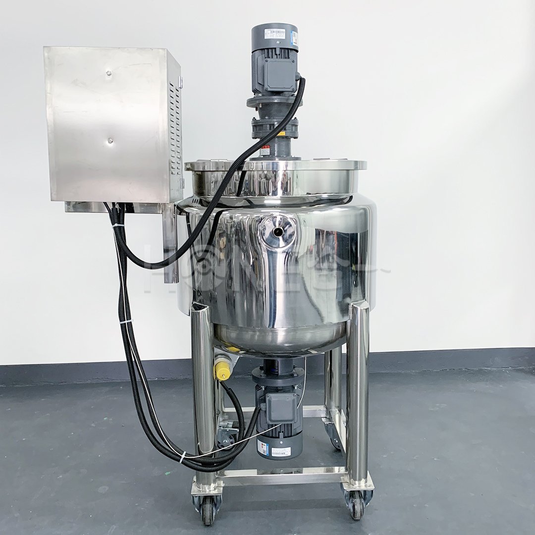 HONE Small capacity liquid soap production line liquid detergent manufacturing mixer hand wash making machine