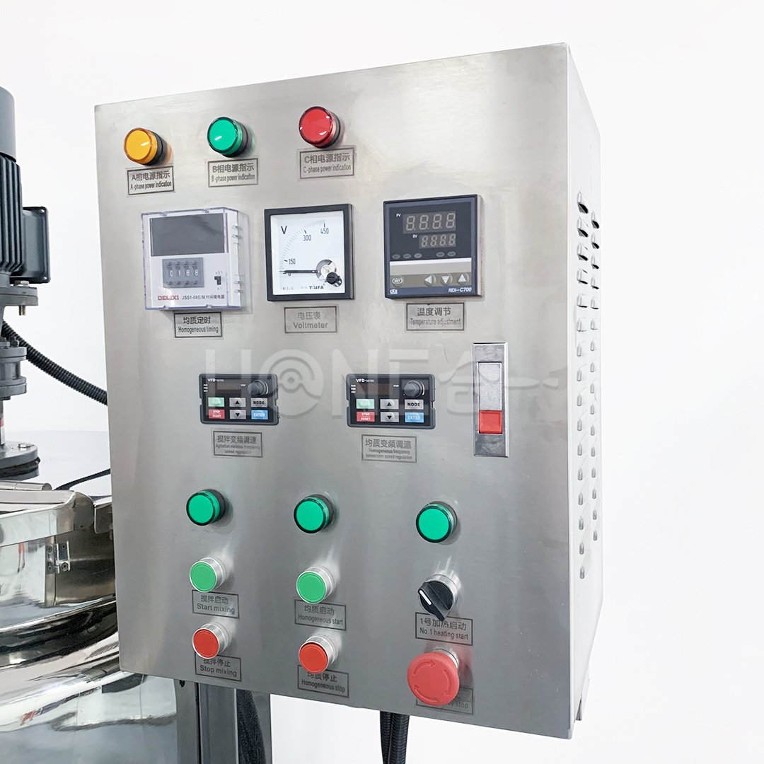 HONE Small capacity liquid soap production line liquid detergent manufacturing mixer hand wash making machine