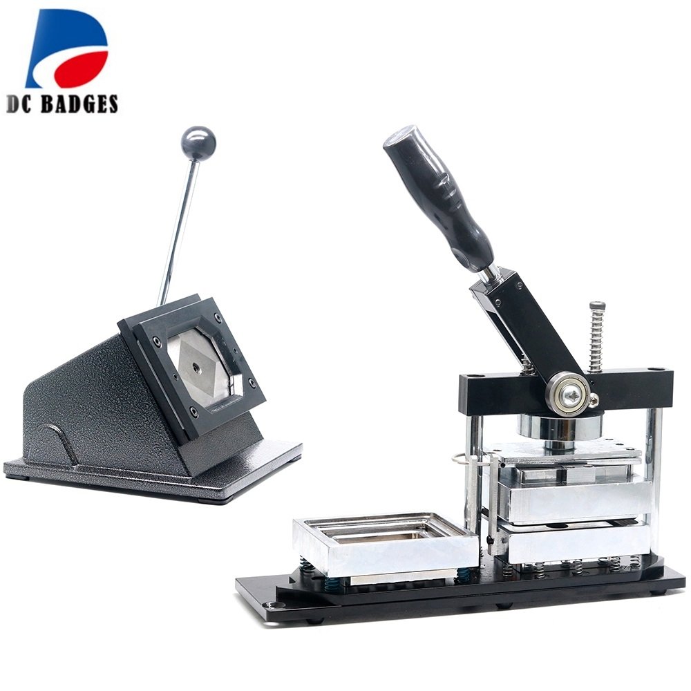 90*65MM Angular Corner Machine With A Simple Style Cutter And 200PCS Materials Rectangle 90*65cm shape fridge magnet Button