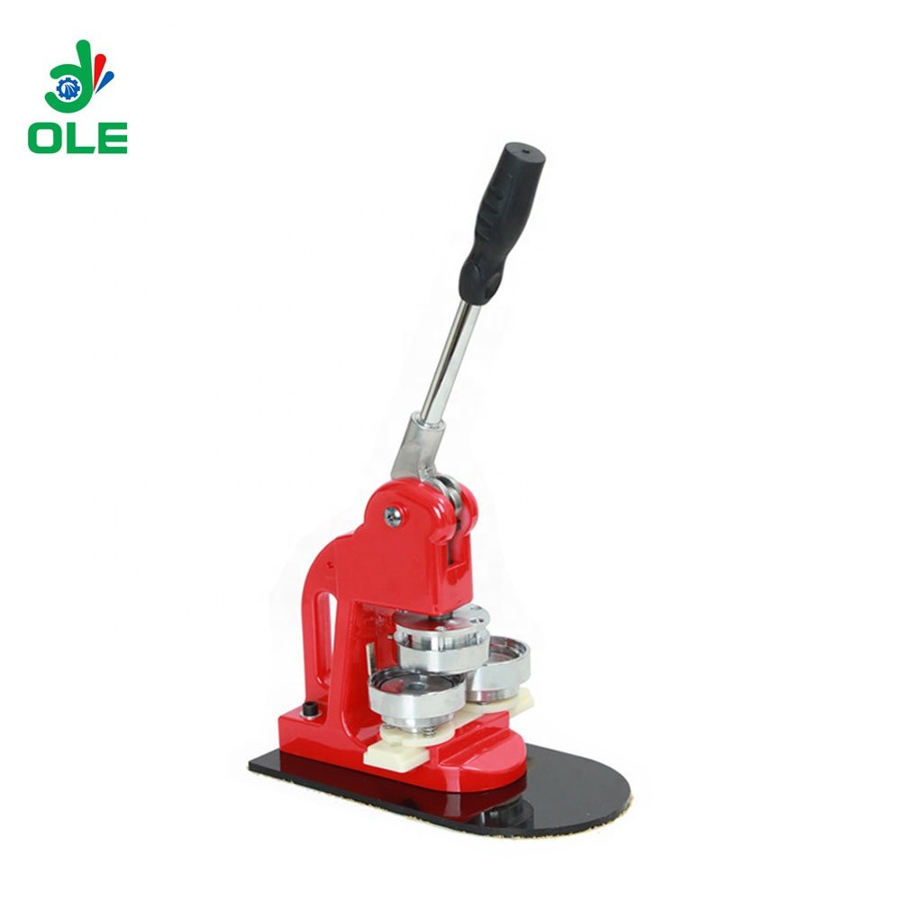 Manual Pin Badge Punching Machine Multi Size Badge Making Machine