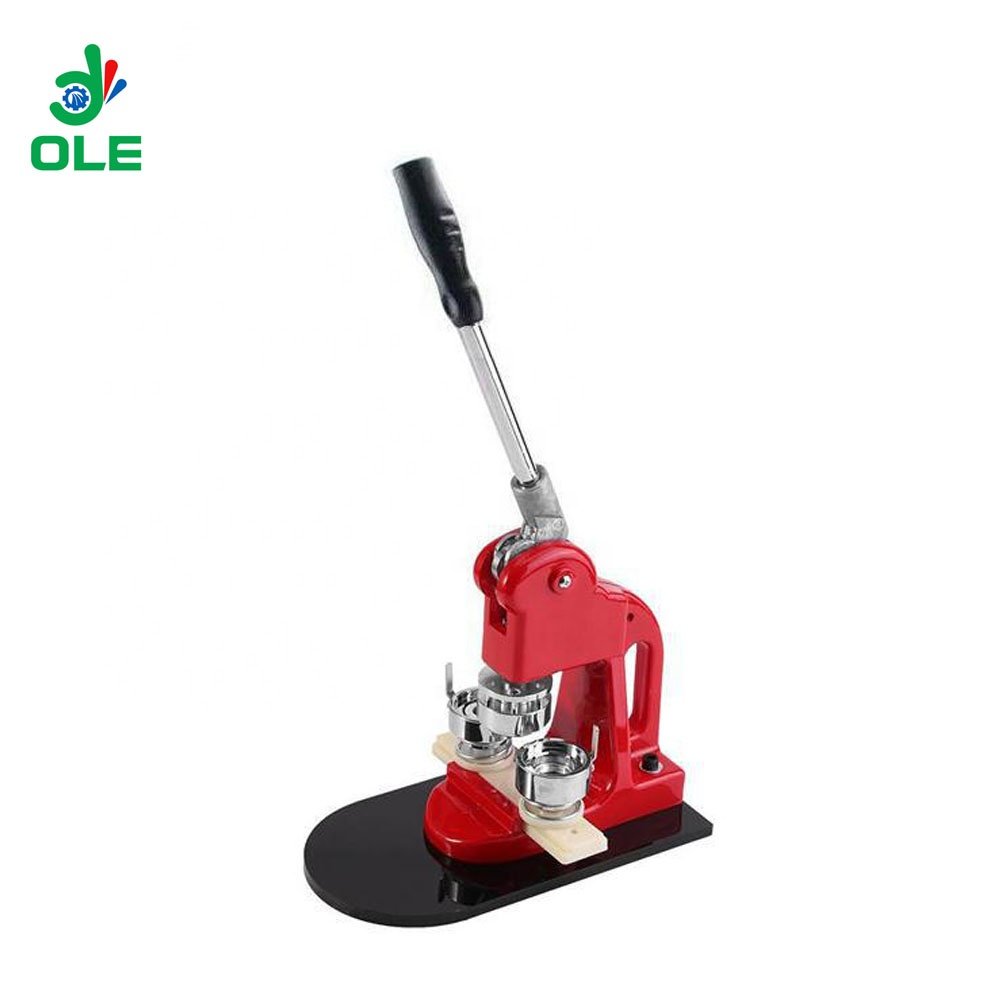 Manual Pin Badge Punching Machine Multi Size Badge Making Machine