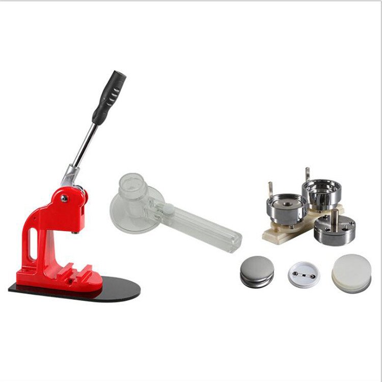 Manual Pin Badge Punching Machine Multi Size Badge Making Machine