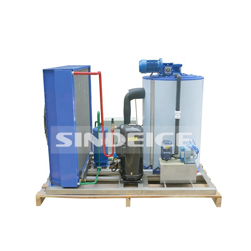 China Manufacturer Directly Supplying 3T Flake Ice Making Machine for Seafood Freezing