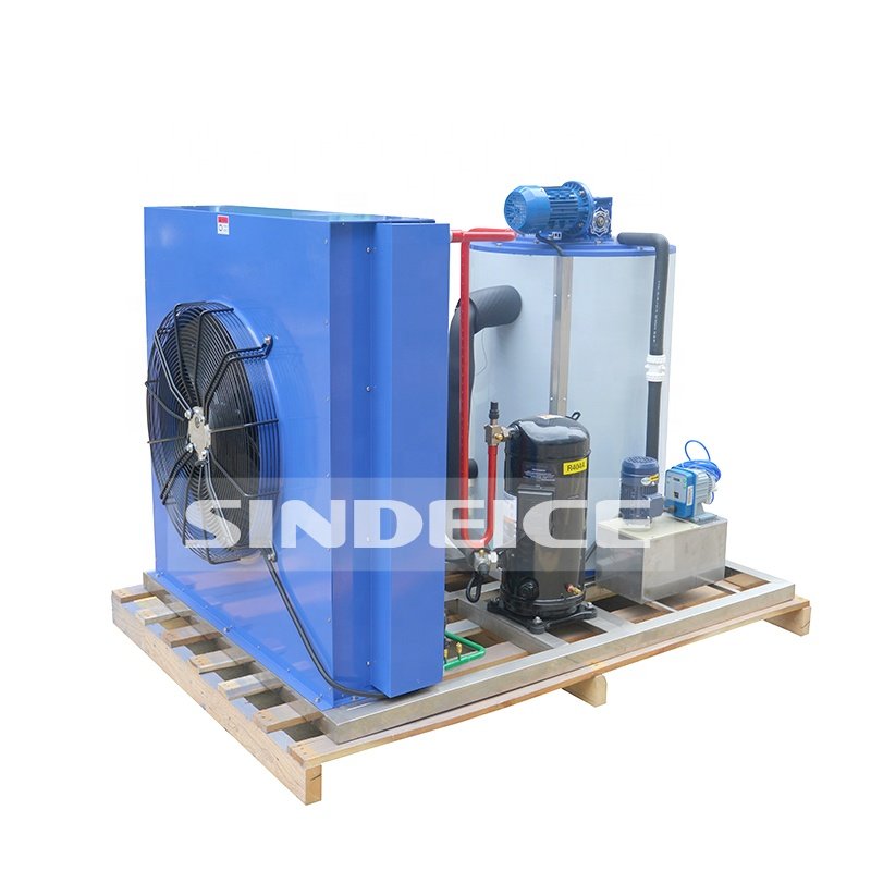 China Manufacturer Directly Supplying 3T Flake Ice Making Machine for Seafood Freezing