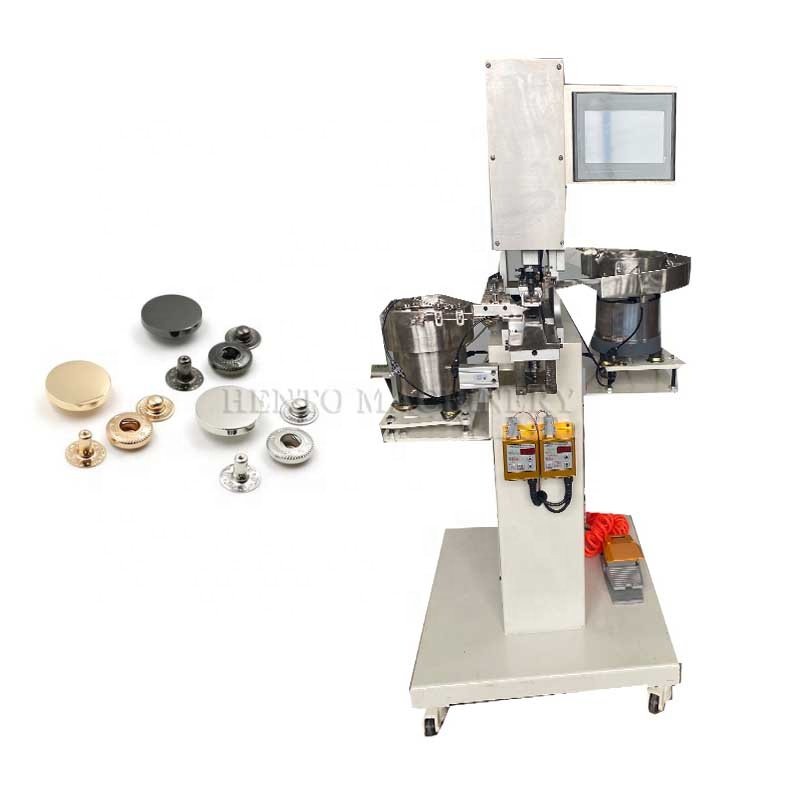 Easy Operate Button Fixing Machine / Button Attach Machine / Snap Button Machine