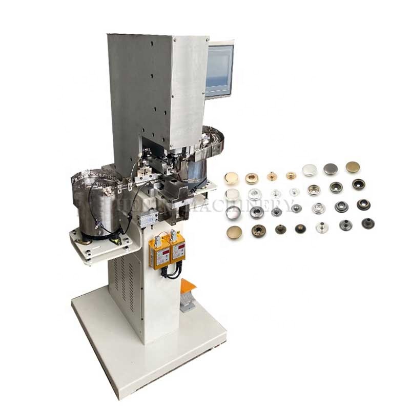 Easy Operate Button Fixing Machine / Button Attach Machine / Snap Button Machine