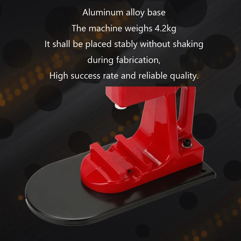 High Efficiency Durable Circle Manufacture Convenient Use High Quality Materials Manual Button Making Machine