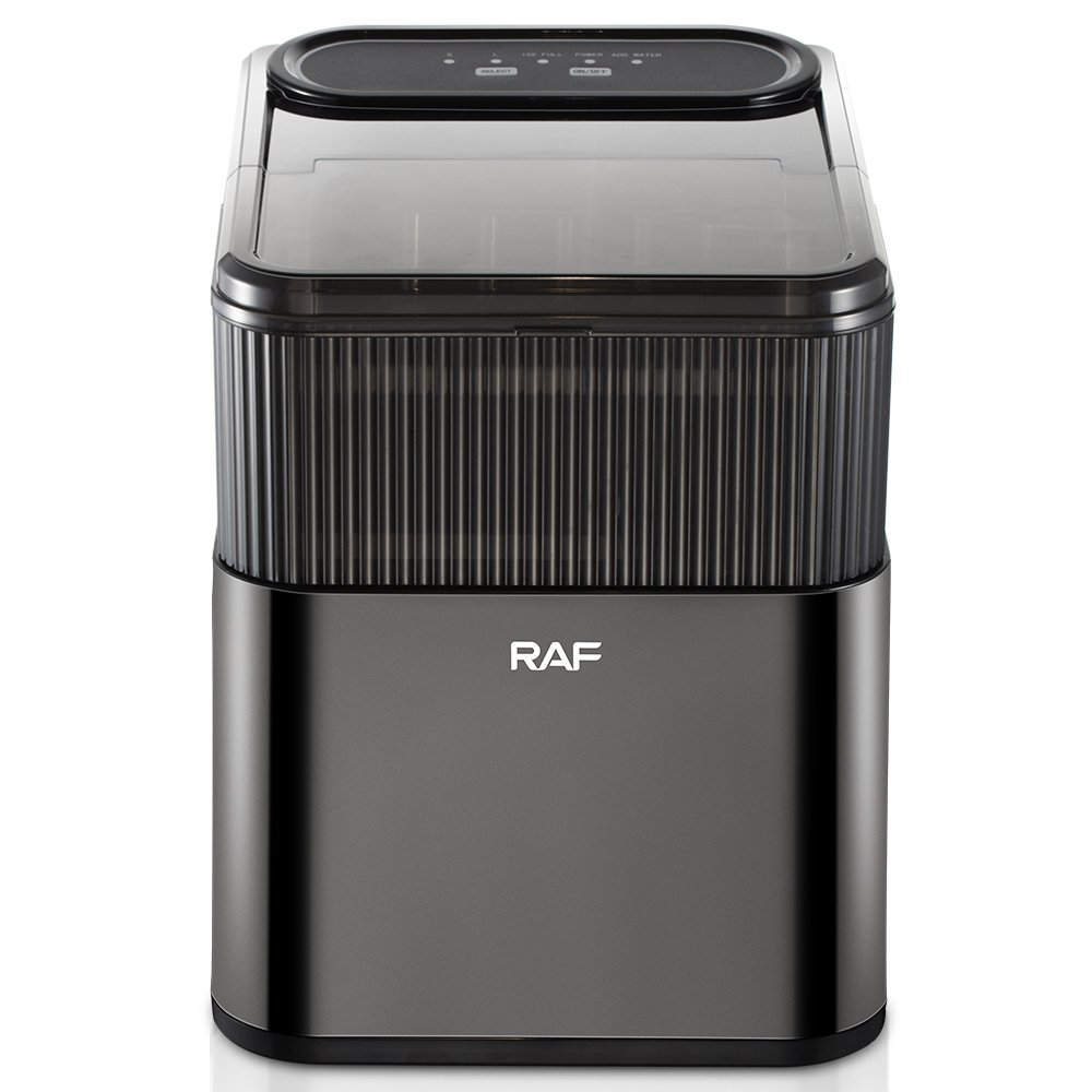 RAF New Automatic Fast Self Cleaning Countertop Ice Cube Maker Ice Machine 24H Counter Top Ice Maker For Home, Office, Bars