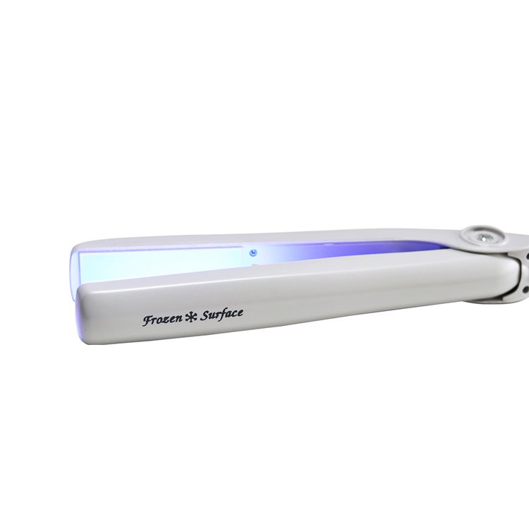 Curlers Hair Freezing Machine Smooth Cryo Flat Iron Machine Cryotherapy Hair Treatment