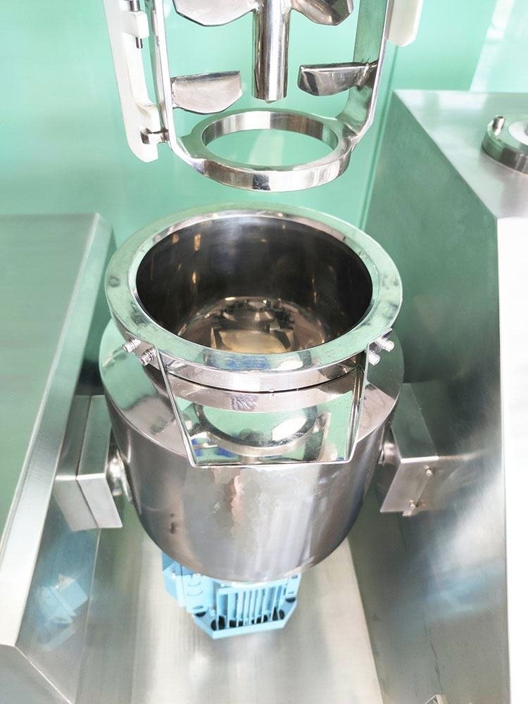 Laboratory Ointment Vacuum Emulsifying Mixer Homogenizer High Shear Liquid Agitator Emulsifier Mixer Lotion Making Machine
