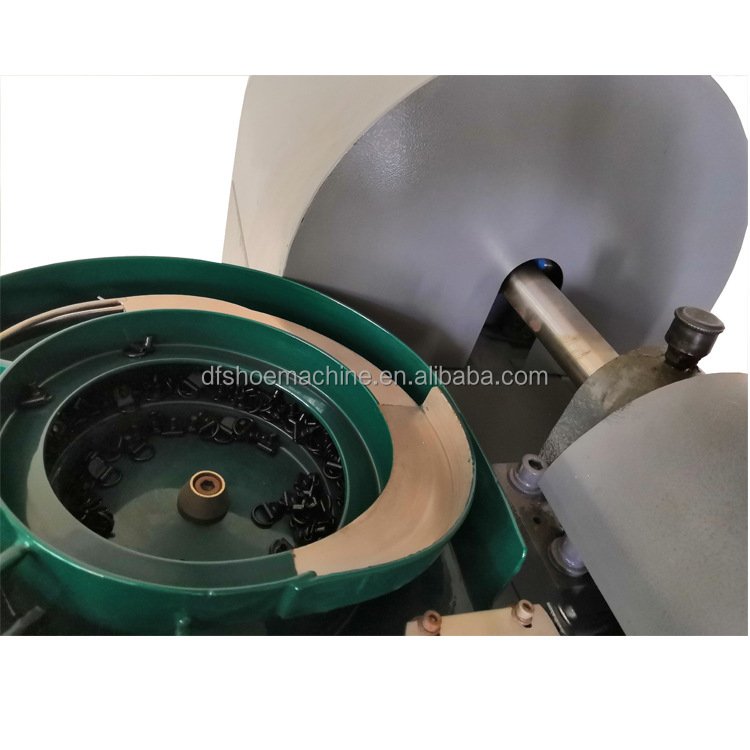 Automatic Footwear Brake Shoe Making Upper Hook Button Fastening Fixing Riveting Machine