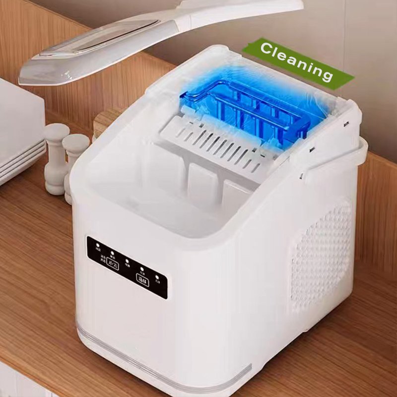 Hot Selling Kitchen Appliances Mini PP Ice Block Maker Machine Soft Keyboard Panel Ice Tube Making Machine with Touch Screen
