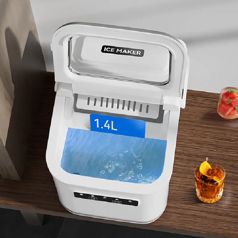 Hot Selling Kitchen Appliances Mini PP Ice Block Maker Machine Soft Keyboard Panel Ice Tube Making Machine with Touch Screen