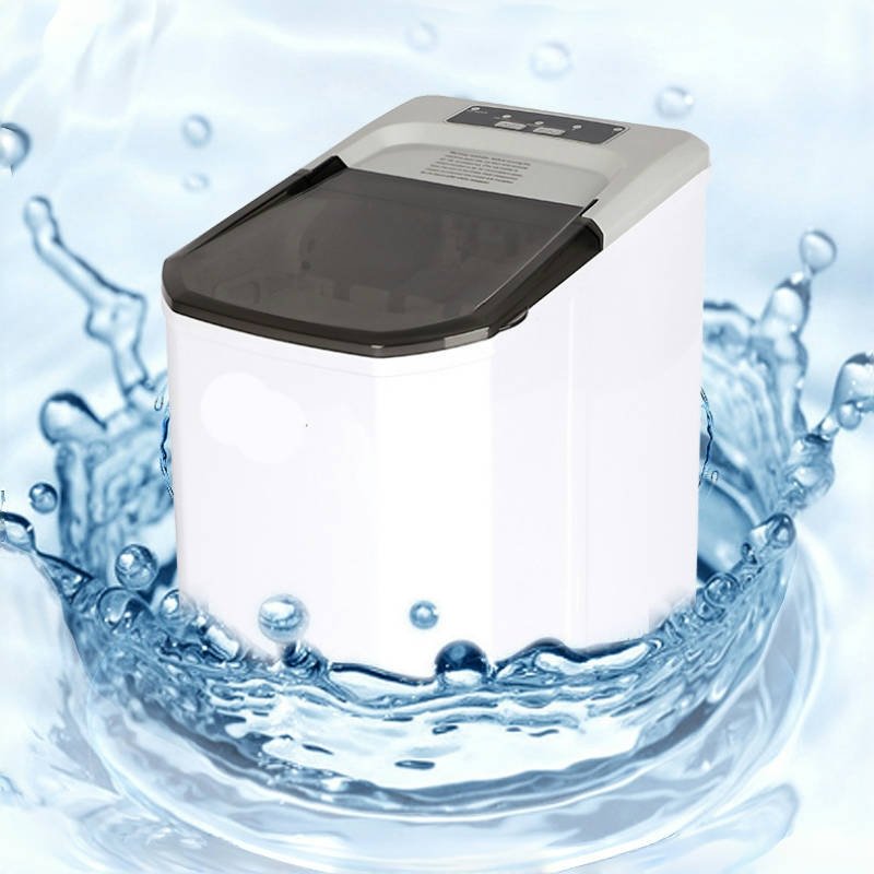 Small home mini operation simple ice machine ice maker portable bar dormitory automatic ice cleaning sterilization 2-in-1
