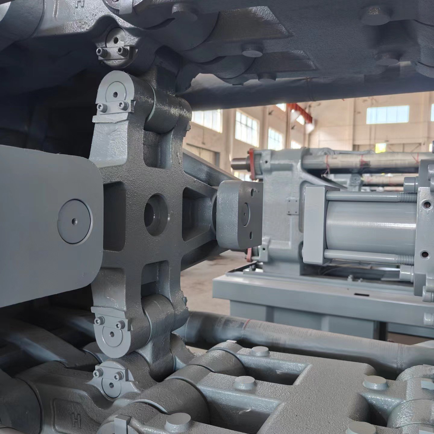 Plastic manufacturing factory in button manufacturing and injection molding machines