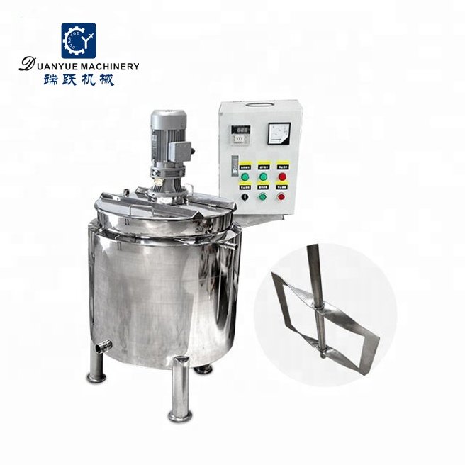 Chemical Mixing Equipment Liquid Soap Homogenizer Mixer Body Lotion Making Machine