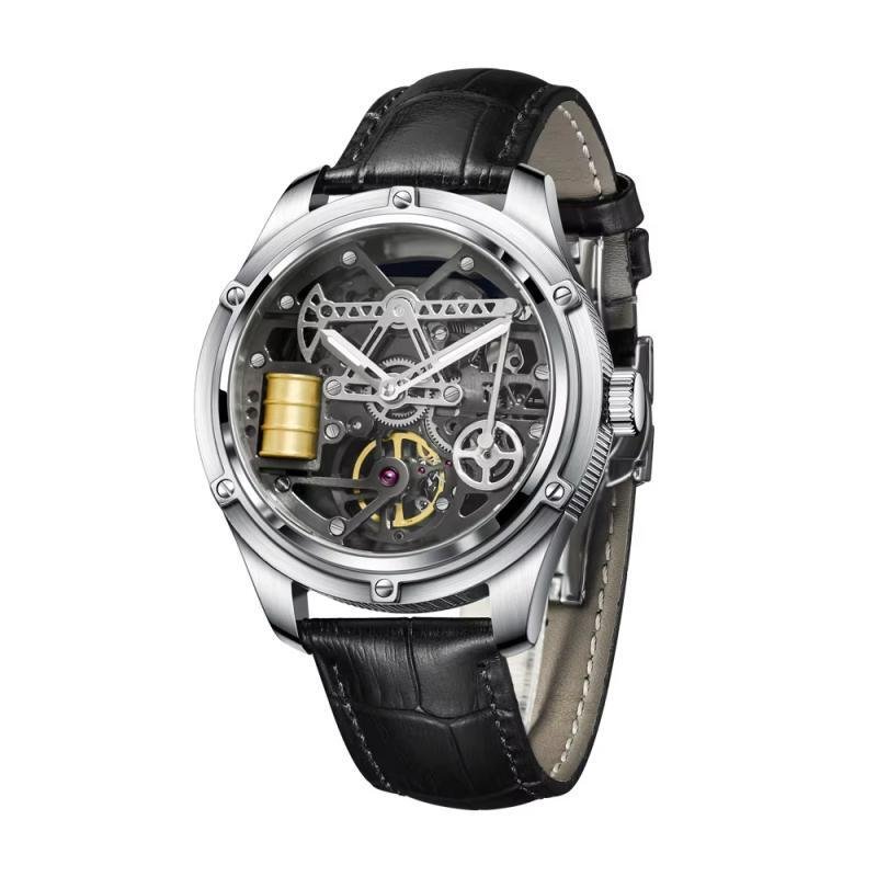 Factory ready wholesale 50m waterproof fully automatic mechanical luxury men's watch wristwatch