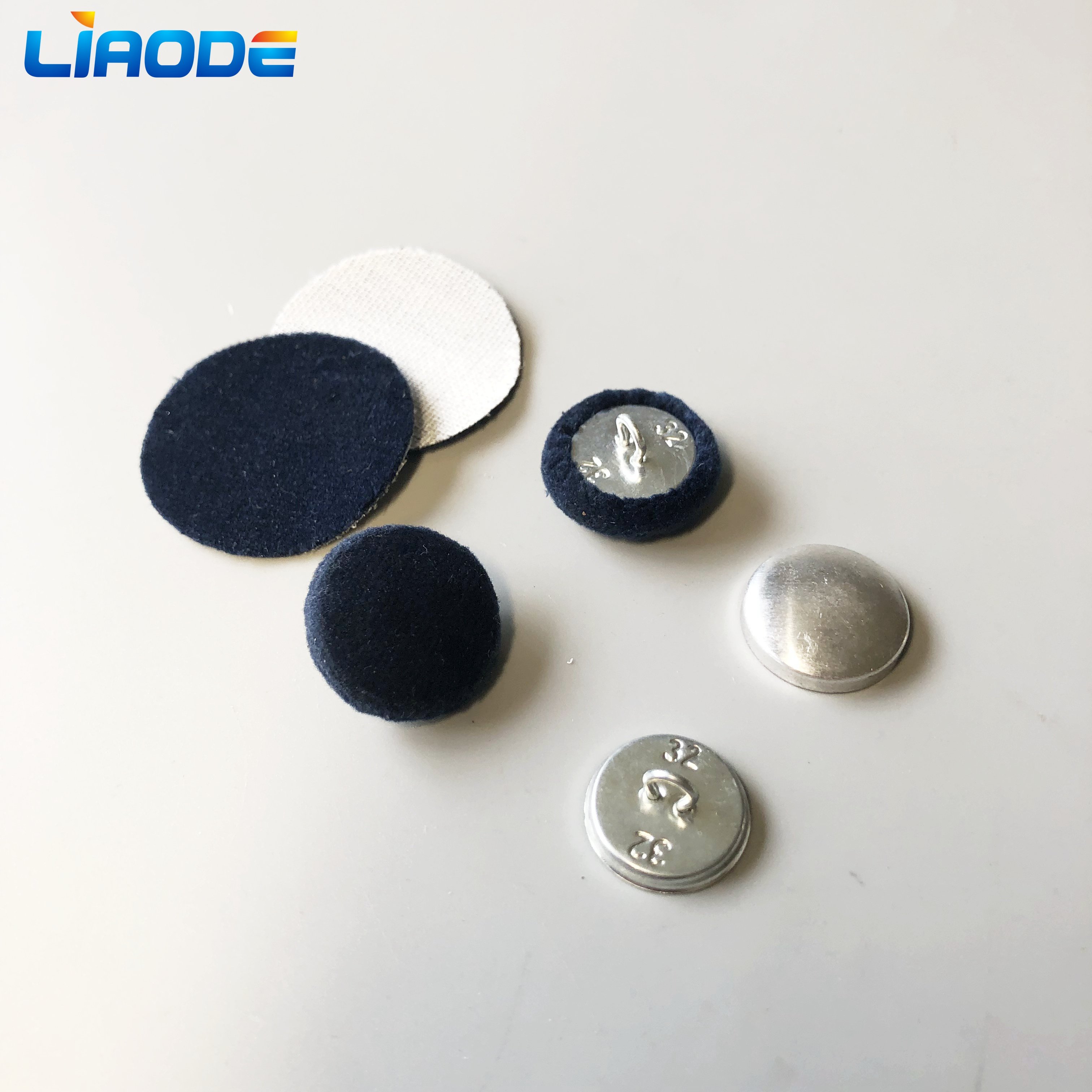 Automatic Fabric Covered baseball cap button Making machine