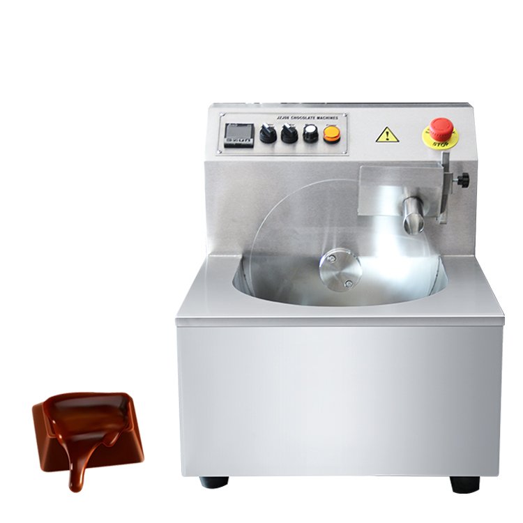 Professional small hobart counter-top multi-function household chocolate melting tempering pouring casting freeze conche machine