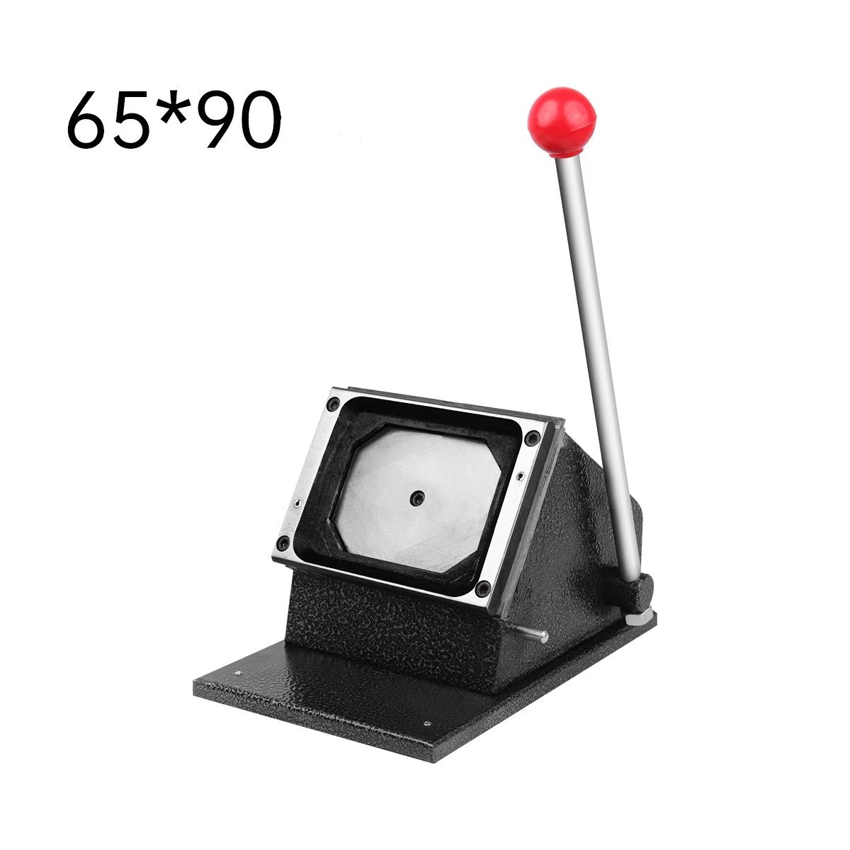 65*90mm DIY Button Maker Rectangle Fridge Magnet Button Badge Making Machine+Paper Cutter+100pcs Magnets