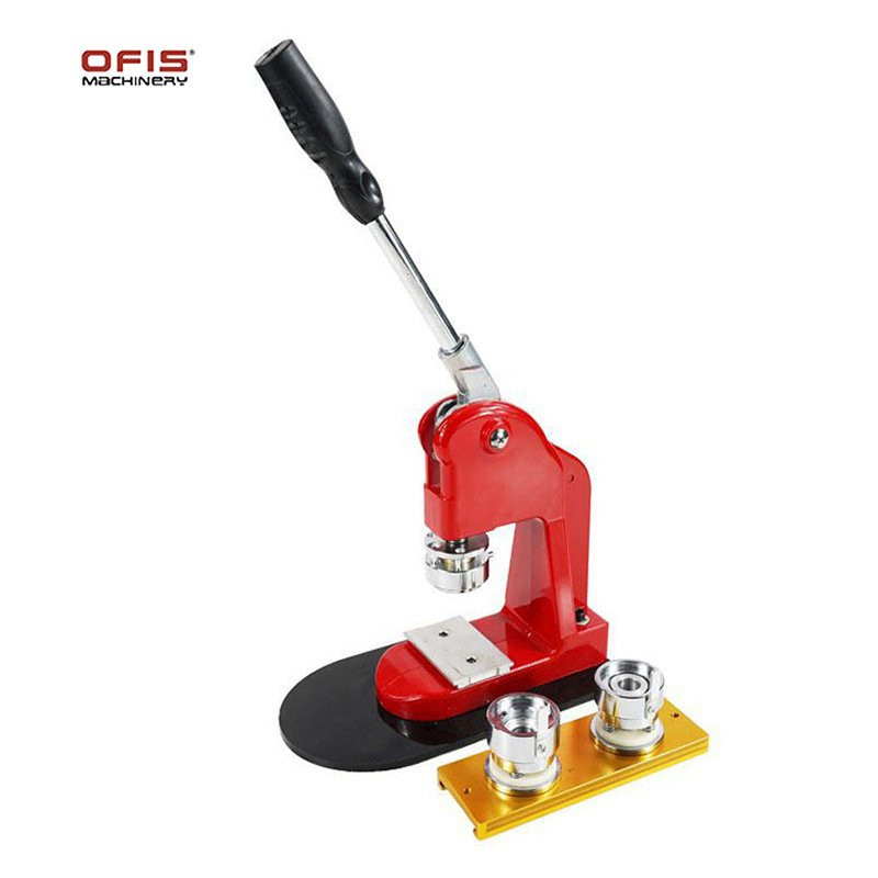 OFIS R-3 metal body diy Pin button badge machine with mold