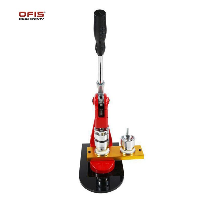 OFIS R-3 metal body diy Pin button badge machine with mold